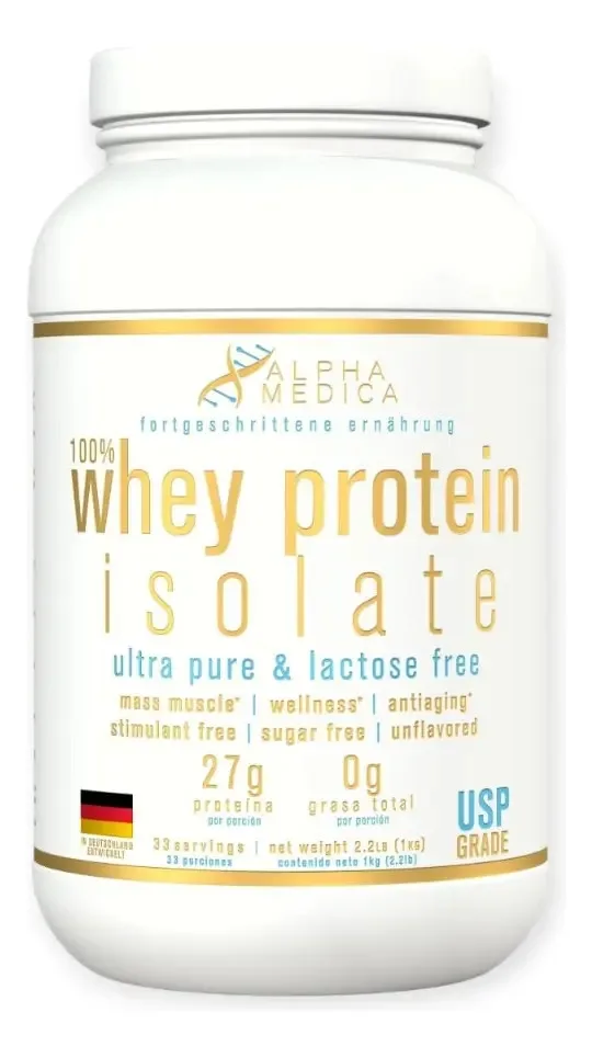 Alpha Medica Whey Protein 100% Isolate 1 kg