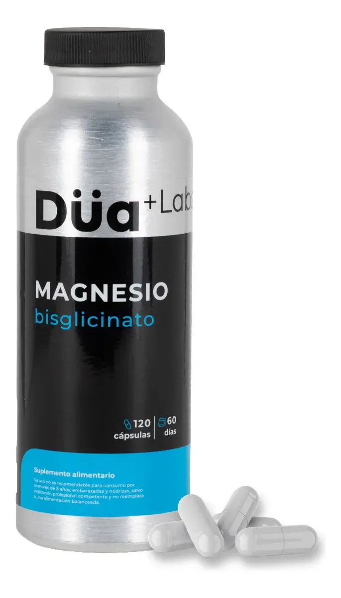 Düa Labs Magnesio Bisglicinato (120 cápsulas)