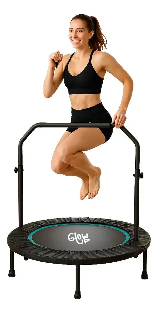 GlowUp Mini Trampolín Fitness 4 ft (120 cm)